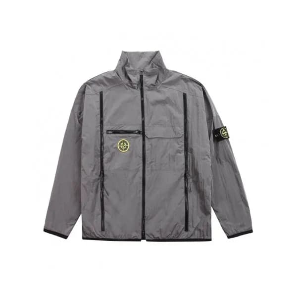 Stone Island Mens Basic Casual Jackets Gray - 스톤… - 1