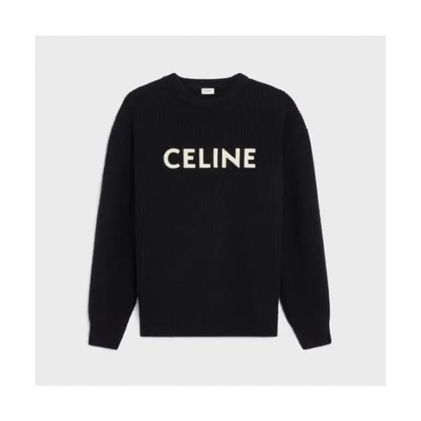 Celine Mm/Wm Hedi Slimane Logo Sweaters - 셀린느 남/녀 … - 1