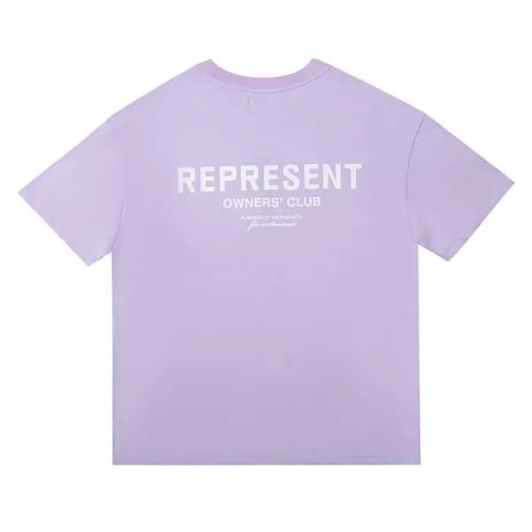 피어오브갓 남성 퍼플 크루넥 반팔티 - Mens Purple Tshirts - fea039… - 1