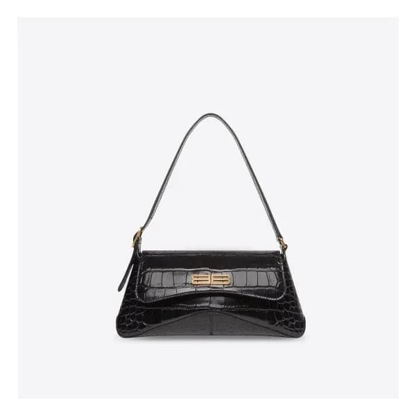발렌시아가 여성 시그니처 블랙 숄더백 - Womens Black Shoulder Bag -… - 1