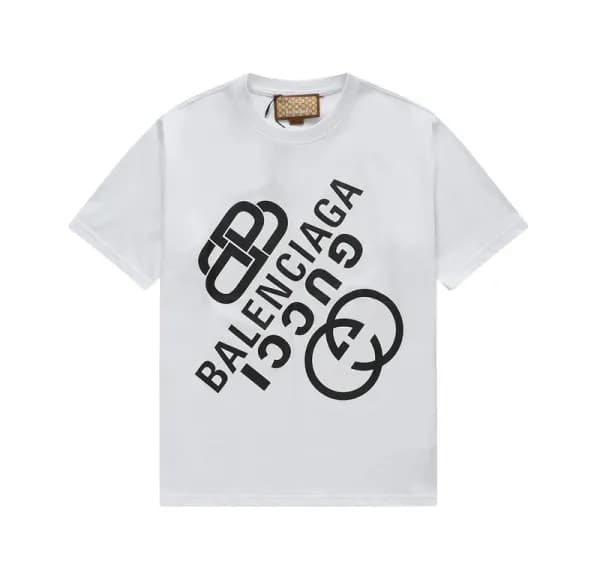 구찌 남/녀 화이트 크루넥 반팔티 - Unisex White Tshirts - guc049… - 1