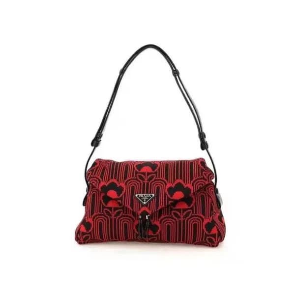 프라다 여성 캐쥬얼 레드 숄더백 - Womens Red Shoulder Bag - pra0… - 1