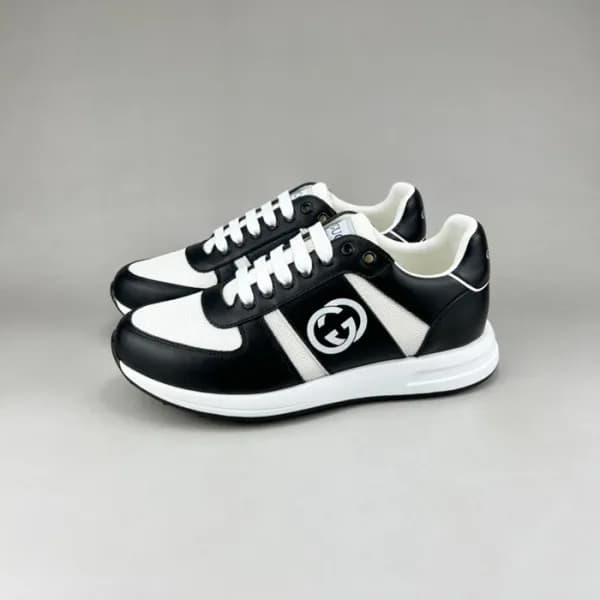 구찌 남성 클래식 블랙 스니커즈- Gucci Mens Black Sneakers - guc… - 1