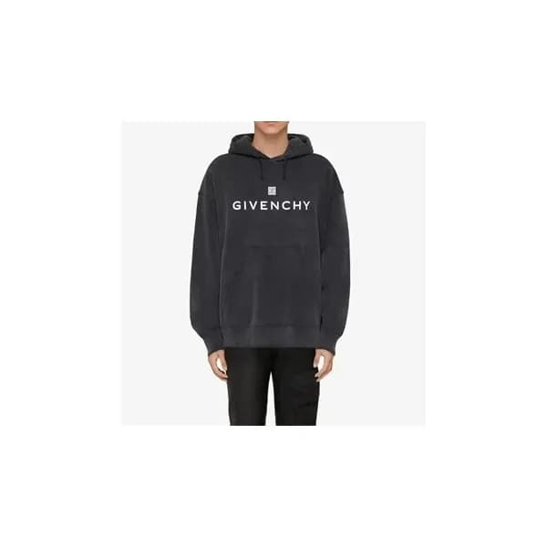 지방시 남성 유니크 블랙 후드티 - Givenchy Mens Black Hoodie - g… - 1