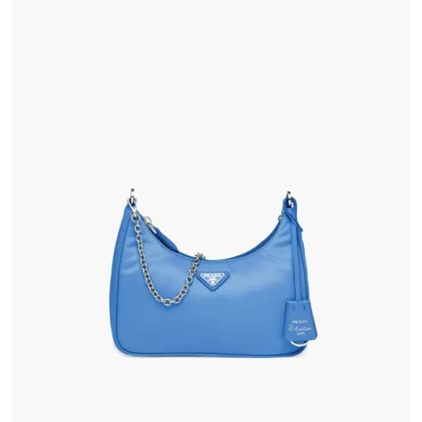 프라다 여성 블루 호보백 - Prada Womens Blue Hobo Bag - pr169… - 1