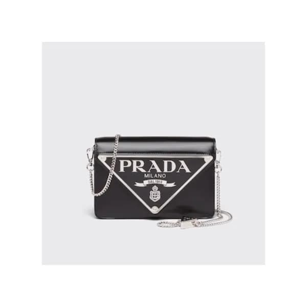 프라다 여성 블랙 숄더백 - Prada Womens Black Shoulder Bag - … - 1