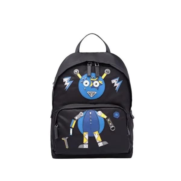 프라다 남성 블랙 백팩 - Prada Mens Black Back Pack - pr240x - 1