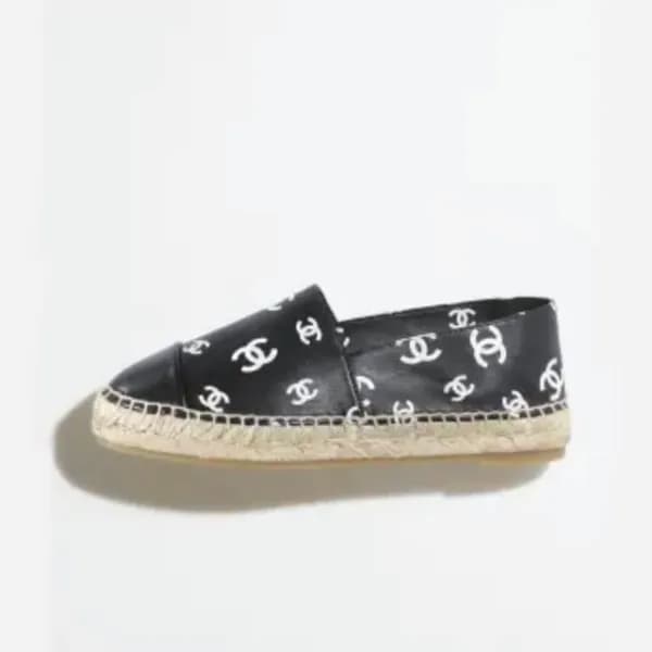 샤넬 여성 블랙 슬립온 - Chanel Womens Black Slip-on - ch90x - 1