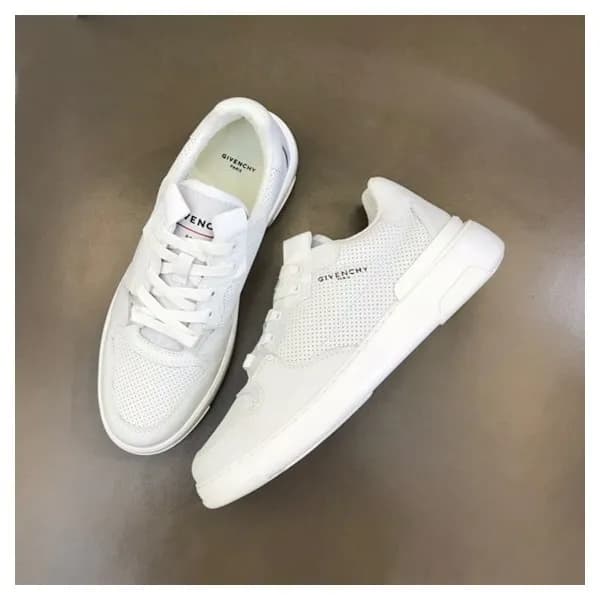 지방시 남성 화이트 스니커즈 - Givenchy Mens White Sneakers - g… - 1