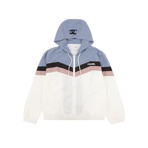 샤넬 남/녀 캐쥬얼 블루 자켓 - Chanel Unisex Blue Jackets - ch… - 1