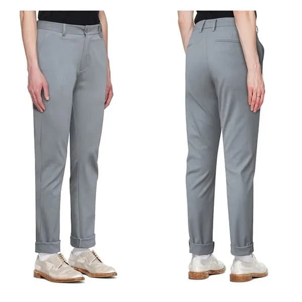 에르메네질도 제냐 남성 그레이 팬츠 - Ermenegildo Zegna Mens Gray … - 1