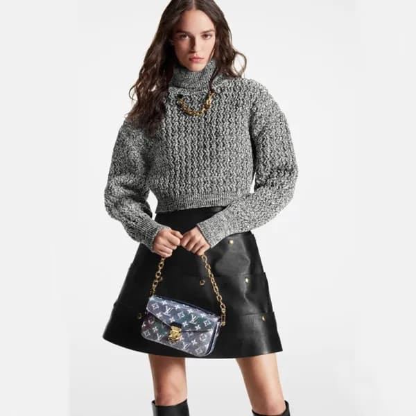 루이비통 여성 블루 포쉐트 - Louis vuitton Womens Blue Pochett… - 1