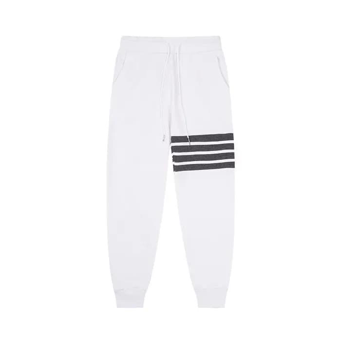 톰브라운 남성 캐쥬얼 화이트 팬츠 - Thom Browne White Pants - th… - 1