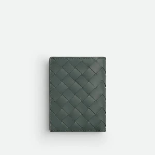 보테가베네타 남성 그린 반지갑 - Bottega Veneta Mens Green Half … - 1