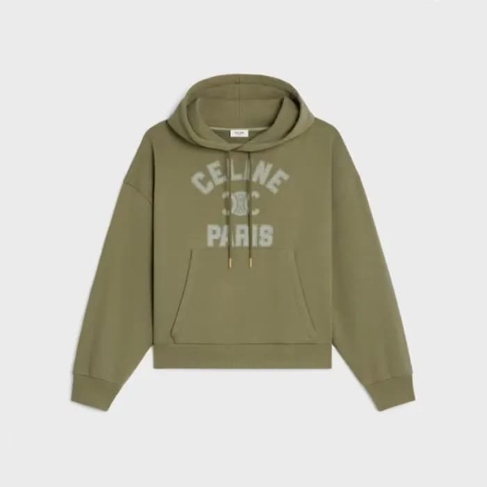 셀린느 남성 캐쥬얼 카멜 후드티 - Celine Mens Camel Hoodie - ce2… - 1
