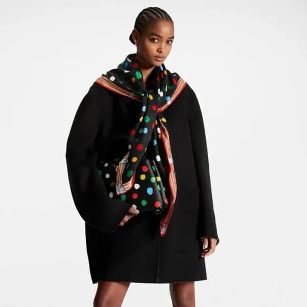 루이비통 여성 블랙 스카프 - Louis vuitton Womens Scarf - acc1… - 1