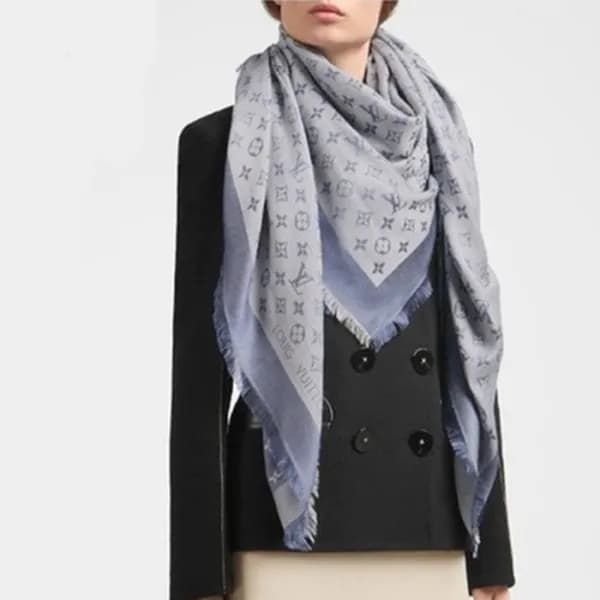 루이비통 여성 블루 스카프 - Louis vuitton Womens Scarf - acc1… - 1