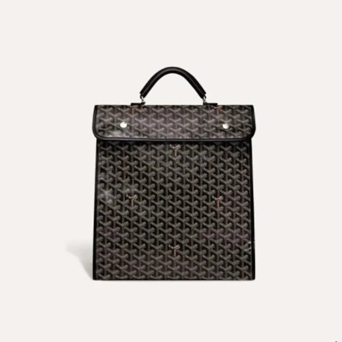 고야드 남/녀 블랙 생레제르 백팩 - Goyard Unisex Saint Leger Bac… - 1