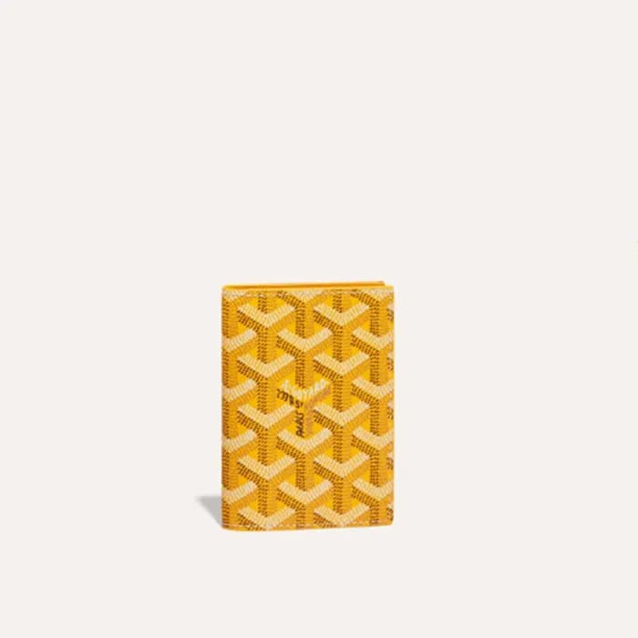 고야드 남/녀 옐로우 생 마크 카드 홀더 - Goyard Unisex Saint Marc … - 1