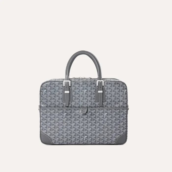 고야드 남성 그레이 암바사드 PM 서류가방 - Goyard Mens Ambassade PM… - 1