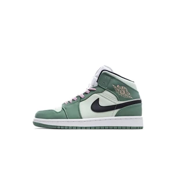 나이키 남/녀 그린 하이탑 스니커즈 - Nike Air Jordan 1 Mid Unisex… - 1