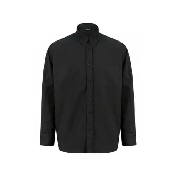 발렌시아가 남성 블랙 셔츠 - Balenciaga Mens Black Shirts - ba… - 1