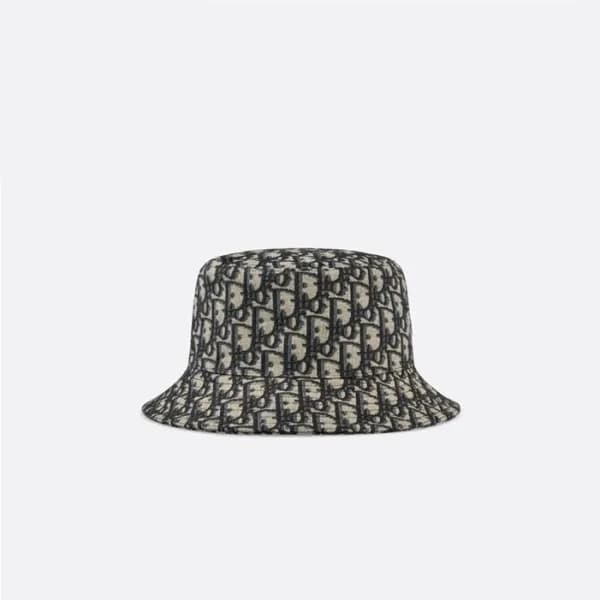 디올 남/녀 오블리크 벙거지 - Dior Unisex Oblique Bucket Hat -…