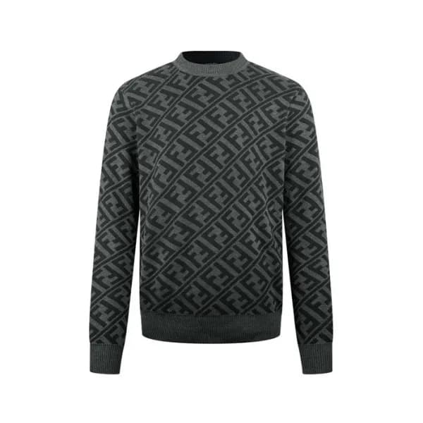 펜디 남성 라운드 스웨터 - Fendi Mens Round Sweaters - fec153… - 1