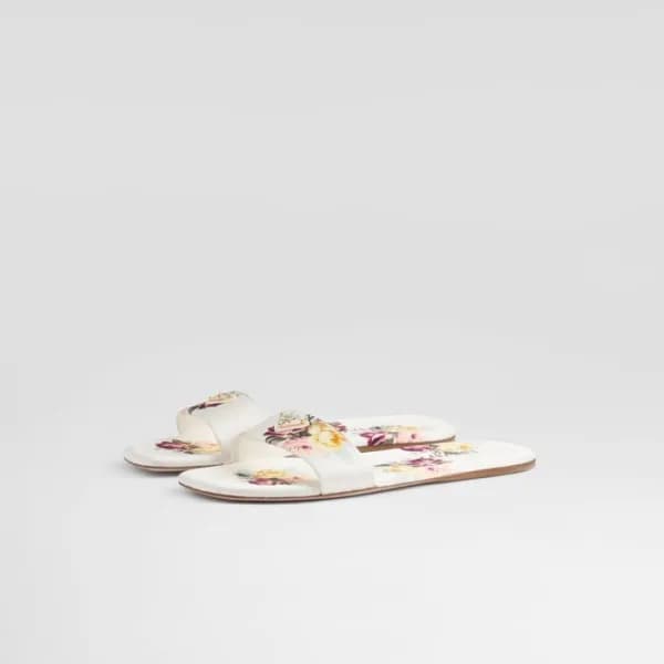 프라다 여성 실크 뮬 - Prada Womens Silk Mules - prs1466x - 1