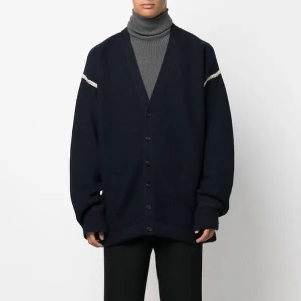 메종 마르지엘라 남성 브이넥 가디건 - Maison margiela Mens V-neck … - 1