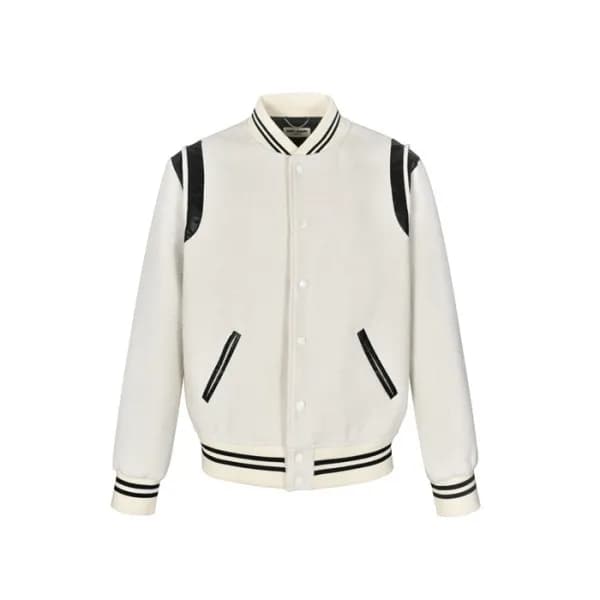 입생로랑 남성 봄버 자켓 - Saint Laurent Mens Bomber Jacket -… - 1