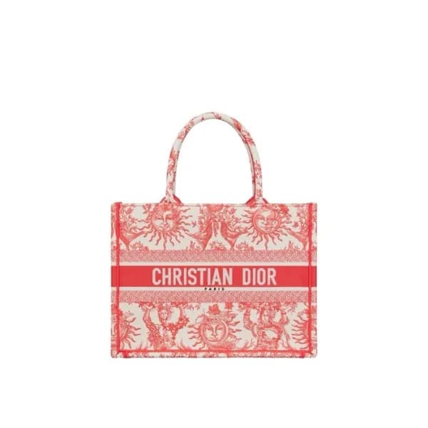 디올 여성 자수 북토트 - Dior Womens Book Tote - dib3228x - 1