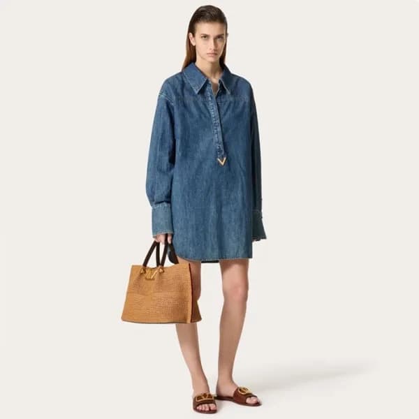 발렌티노 여성 락스터드 토트백 - Valentino Womens Rockstud Tote … - 1