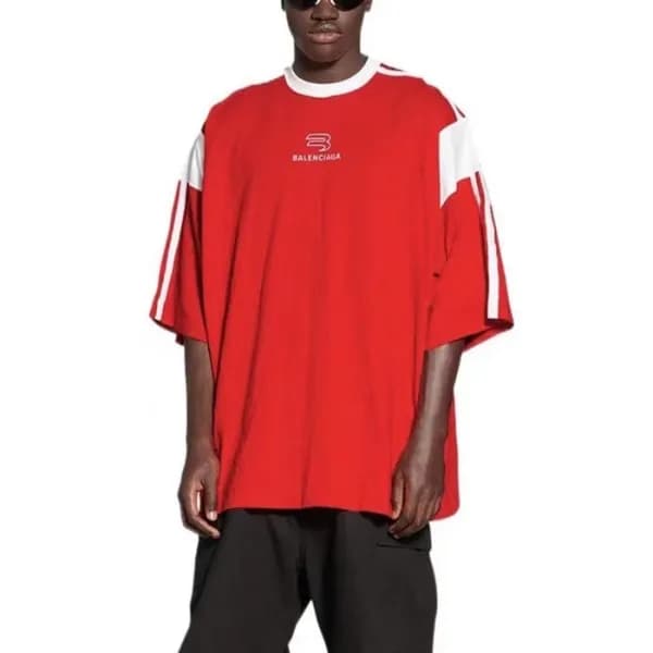 발렌시아가 남성 라운드 반팔 티셔츠 - Balenciaga Mens Round Tshirt… - 1