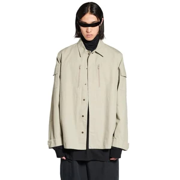 발렌시아가 남성 베이직 셔츠 - Balenciaga Mens Basic Shirts - b… - 1