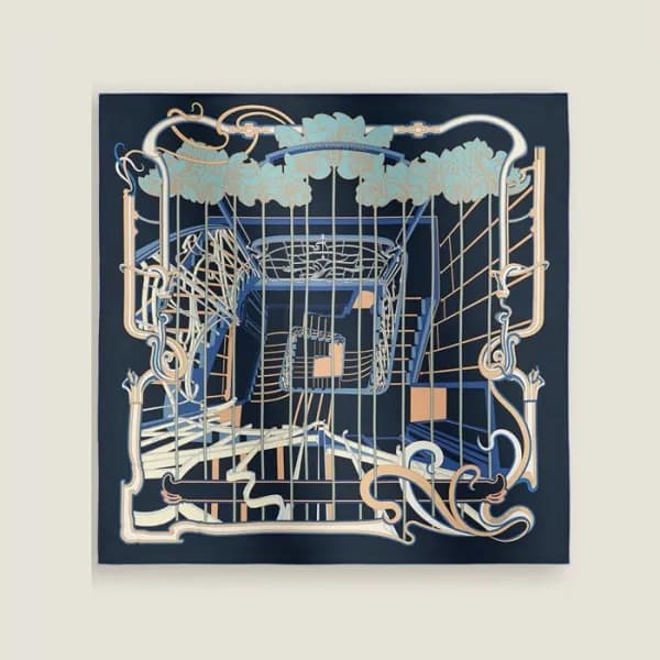 에르메스 여성 실크 스카프 - Hermes Womens Silk Scarf - acc439… - 1
