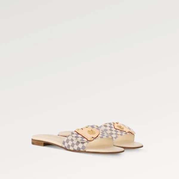루이비통 여성 LV 프레임 플랫 뮬 - Louis vuitton Womens LV Fram… - 1