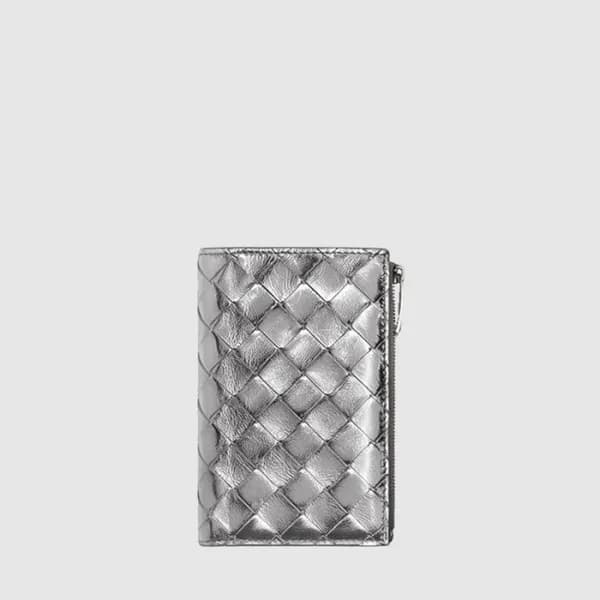 보테가베네타 남/녀 인트레치아토 폴더형 지갑 - Bottega veneta Unisex I… - 1