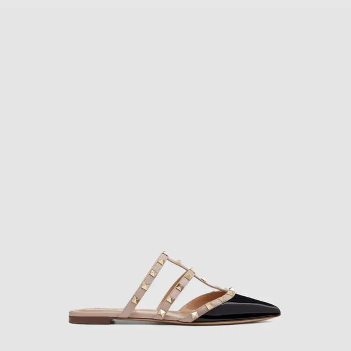 발렌티노 여성 락스터드 뮬 - Valentino Womens Rockstud Mule - … - 1