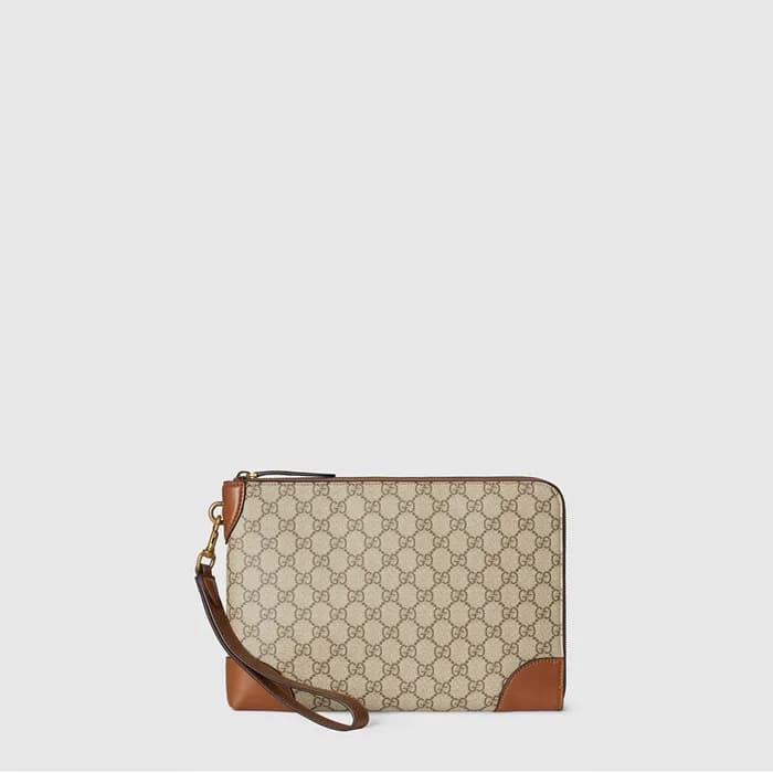 구찌 남성 GG 엠블럼 스몰 비즈니스 케이스 - Gucci Mens GG Emblem Sm… - 1