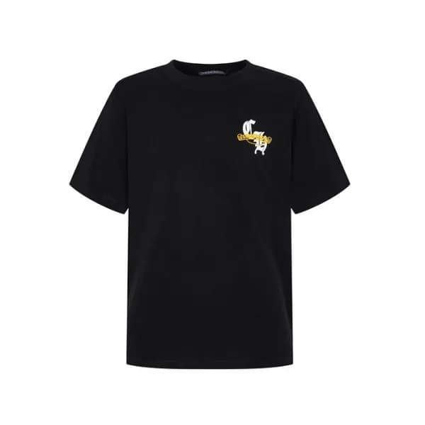 크롬하츠 남성 라운드 반팔티 - Chrom Hearts Mens Round Tshirt -… - 1