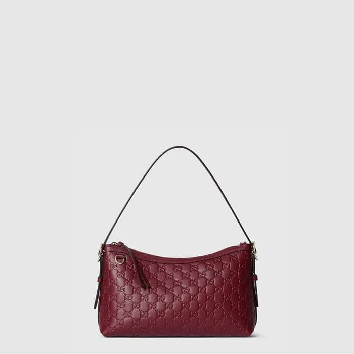 구찌 여성 GG 엠블럼 미디엄 숄더백 - Gucci Womens GG Emblem Medi… - 1
