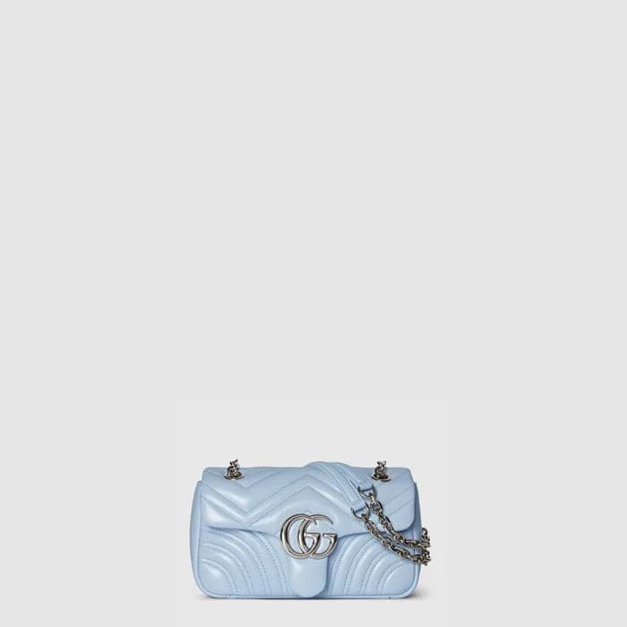 구찌 여성 GG 마몽 스몰 숄더백 - Gucci Womens GG Marmont Small… - 1