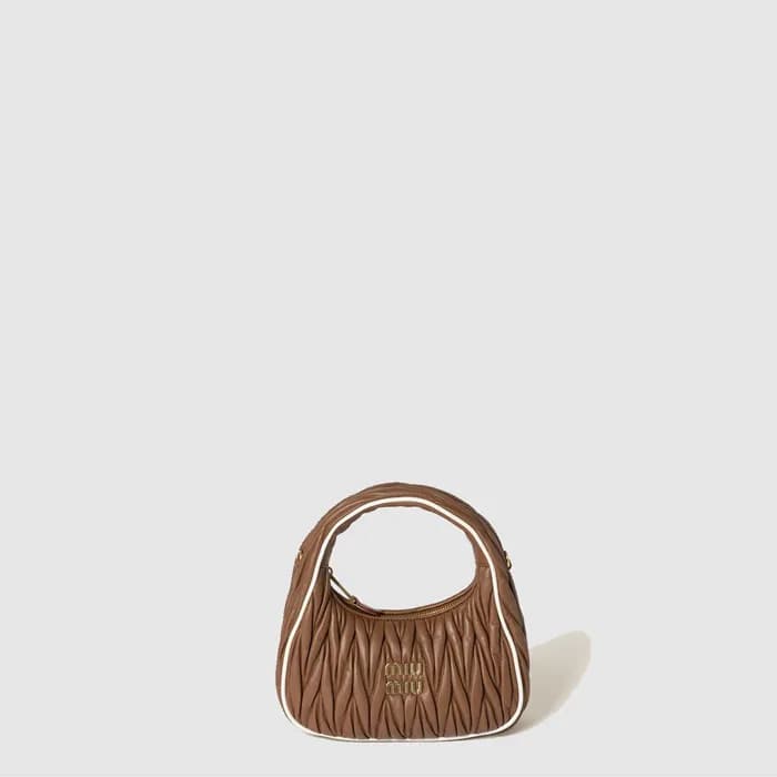미우미우 여성 완더 가죽 백 - Miumiu Womens Wander Leather Bag… - 1