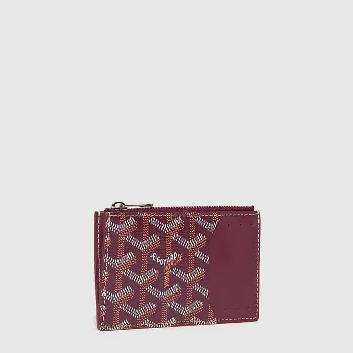 고야드 남/녀 부르봉 지퍼 카드 홀더 - Goyard Unisex Bourbon Zippe… - 1
