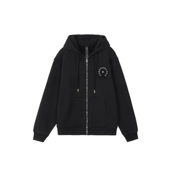 크롬하츠 남성 집업 후디 - Chrom hearts Mens Zip-up Hooded - … - 1