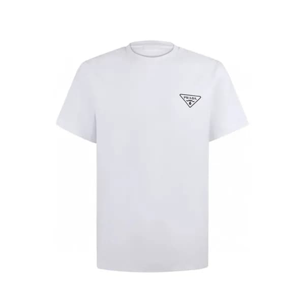 프라다 남성 라운드 반팔티 - Prada Mens Round Tshirt - prc1353… - 1