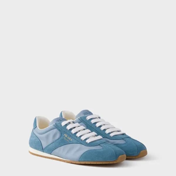 프라다 여성 레이스업 스니커즈 - Prada Womens Re-Nylon Lace-up S… - 1