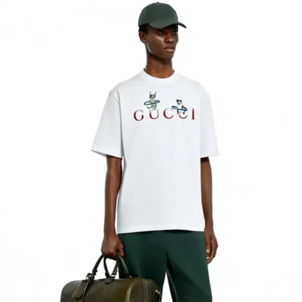 구찌 남성 라운드 반팔티 - Gucci Mens Round Tshirt - guc13939… - 1