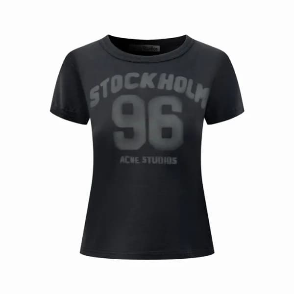 아크네 여성 크루넥 반팔티 - Acne Womens Round Tshirt - anc157… - 1